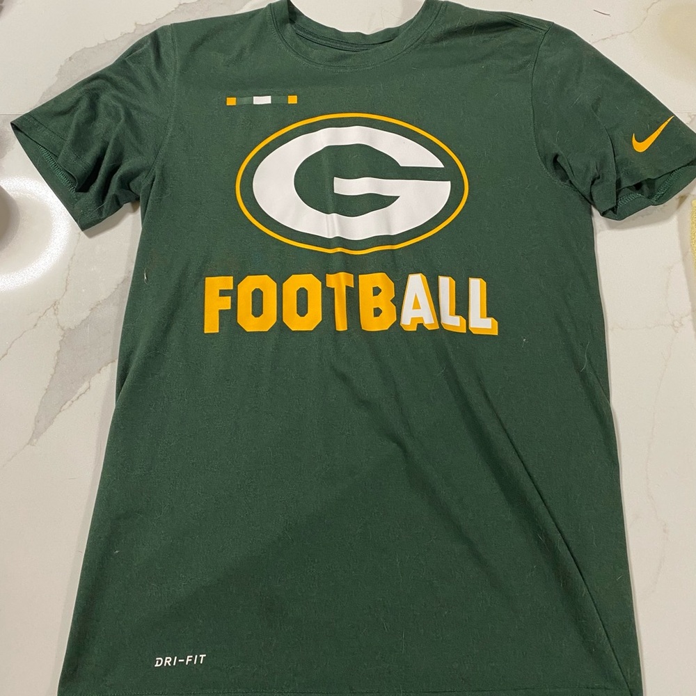 Nike Green Dri-FIT Football Tee